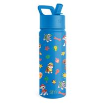 Garrafa de Água Infantil Simple Modern Paw Patrol 530ml com Canudo Garrafa de Água Infantil Simple Modern Paw Patrol 530ml com Canudo