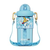 Garrafa de Água Infantil Squeeze Pato Donald 620ml Escola Passeio Resistente Disney