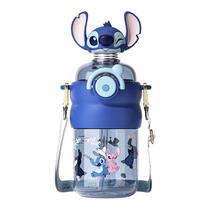 Garrafa de Água Infantil Squeeze Stitch 600ml Escola Passeio Resistente Disney Garrafa de Água Infantil Squeeze Stitch 600ml Escola Passeio Resistente Disney