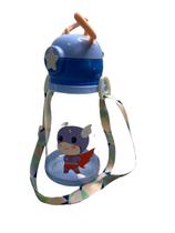 Garrafa de Agua infantil squeeze super heroi anti-vazamento