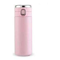 Garrafa De Água Inteligente 420ml 304 Sensor Led Termica Rosa - Prime