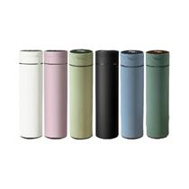 Garrafa de Água Inteligente de Aço Inoxidável 500ml - Térmica com Display de Temperatura