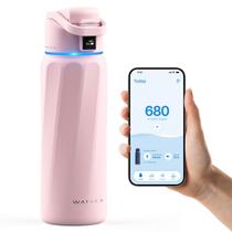 Garrafa de Água Inteligente WATERH BOOST com Lembrete e Rastreador 950ml Rosa Garrafa de Água Inteligente WATERH BOOST com Lembrete e Rastreador 950ml Rosa