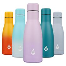 Garrafa de água isolada BJPKPK 350mL em aço inoxidável roxo Garrafa de água isolada BJPKPK 350mL em aço inoxidável roxo