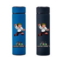 Garrafa De Água Isolada De Aço Inoxidável De Desenho Animado Minecraft 500ML À Prova De Vazamento