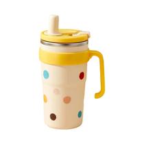 Garrafa De Água Isolada De Aço Inoxidável De Grande Capacidade Com Canudo E Filtro De Chá, Copo