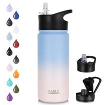 Garrafa de água isolada HASLE OUTFITTERS Kids 500mL em aço inoxidável