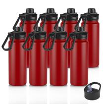 Garrafa de água isolada Thermos VEGOND 710ml com tampa de palha Garrafa de água isolada Thermos VEGOND 710ml com tampa de palha