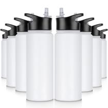 Garrafa de água isolada VQRRCKI 700 mL em aço inoxidável, pacote com 8