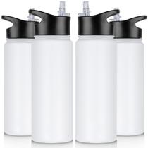 Garrafa de água isolada VQRRCKI 700mL em aço inoxidável, pacote com 4
