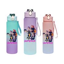 Garrafa De Água Kawaii KPop Demon Hunters, Shaker Esportivo Rumi Mira Zoey, Copo De Água De Anime,