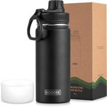 Garrafa de água Koodee Isolada em Aço Inoxidável 500mL Preto