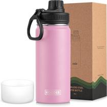 Garrafa de água Koodee Isolada em Aço Inoxidável 500mL Rosa