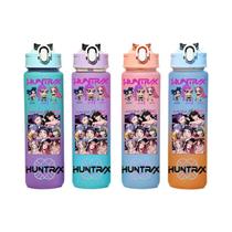 Garrafa De Água Kpop Demon Hunters 750ML Rumi Mira Zoey Warrior Copo Para Escola