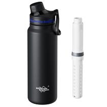 Garrafa de água Membrane Solutions C3 950mL com filtro ACF+UF