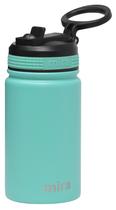 Garrafa de água MIRA Kids 350ml com tampa de palha em aço inoxidável Garrafa de água MIRA Kids 350ml com tampa de palha em aço inoxidável