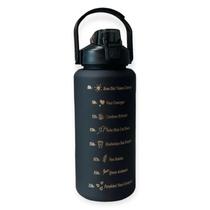 Garrafa De Água Motivacional Grande Capacidade Portátil 2l