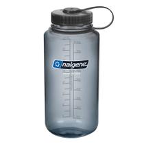Garrafa de água Nalgene BPA Free Tritan Wide Mouth 950ml cinza Garrafa de água Nalgene BPA Free Tritan Wide Mouth 950ml cinza