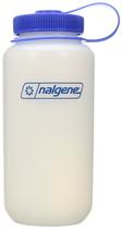 Garrafa de água Nalgene Outdoor HDPE Wide Mouth 1L Blue Garrafa de água Nalgene Outdoor HDPE Wide Mouth 1L Blue
