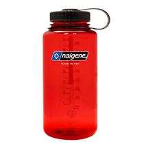 Garrafa de água Nalgene Sustain Tritan sem BPA 946 ml vermelha