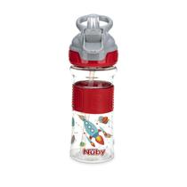 Garrafa de água Nuby Thirsty Kids Flip-it com bico macio 360 ml Garrafa de água Nuby Thirsty Kids Flip-it com bico macio 360 ml