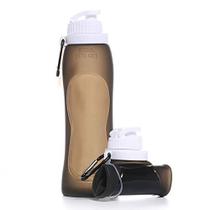 Garrafa de Água Omana 500ml de Silicone Dobrável Livre de BPA
