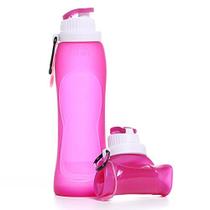 Garrafa de Água Omana 500ml Dobrável de Silicone Livre de BPA