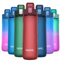 Garrafa de água Opard Zip 600 ml de plástico lavável na máquina de lavar louça, livre de BPA Garrafa de água Opard Zip 600 ml de plástico lavável na máquina de lavar louça, livre de BPA