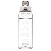 Garrafa de água Opard Zip 900 ml de plástico lavável na máquina de lavar louça, livre de BPA Garrafa de água Opard Zip 900 ml de plástico lavável na máquina de lavar louça, livre de BPA