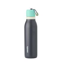 Garrafa de Água Owala FreeSip Twist Isolada 500ml - Azul/Cinza