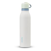 Garrafa de Água Owala FreeSip Twist Isolada 700ml - Verde/Branca