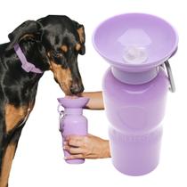Garrafa de Água para Cachorro Springer 650ml Lilás à Prova de Vazamentos Garrafa de Água para Cachorro Springer 650ml Lilás à Prova de Vazamentos