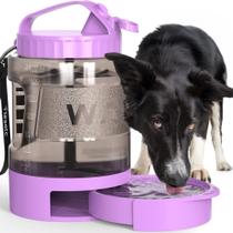 Garrafa de água para cães lesotc 2300ml Taça de viagem portátil Garrafa de água para cães lesotc 2300ml Taça de viagem portátil