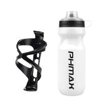 Garrafa de Água para Ciclismo PHMAX 610ml - Com Gaiola Portátil