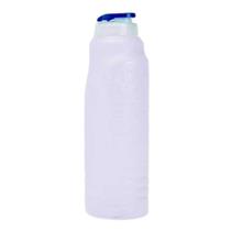 Garrafa de Agua Para Geladeira 1,4 Litro Gelada 1400ml Alto Relevo Modelo Frutas Transparente Cozinha Arcaplast