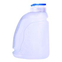 Garrafa de Agua Para Geladeira 1,6 Litro Gelada 1600ml Alto Relevo Modelo Frutas Transparente Cozinha Arcaplast
