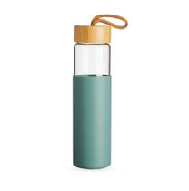 Garrafa de Agua Para Geladeira Vidro Borossilicato Com Tampa Bambu 750ml Garrafa de Agua Para Geladeira Vidro Borossilicato Com Tampa Bambu 750ml