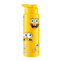 Garrafa De Água Plástica Squeeze 750ml Bob Esponja Caras Garrafa De Água Plástica Squeeze 750ml Bob Esponja Caras