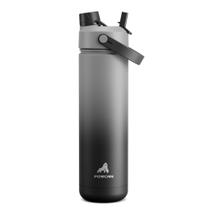 Garrafa de Água POWCAN 770 ml Térmica à Prova de Vazamentos com Tampa com Canudo