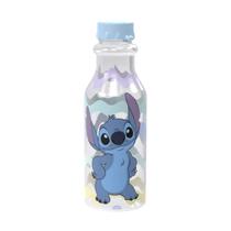 Garrafa de Água Retrô 500 ml Stitch Disney Infantil Plasútil