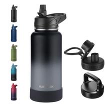 Garrafa de água RUBYFLASK isolada 946mL em aço inoxidável Garrafa de água RUBYFLASK isolada 946mL em aço inoxidável