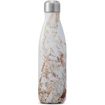 Garrafa de água S'well Calacatta Gold 500mL em aço inoxidável Garrafa de água S'well Calacatta Gold 500mL em aço inoxidável