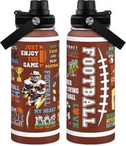 Garrafa de água SANDJEST American Football Isolada 950mL