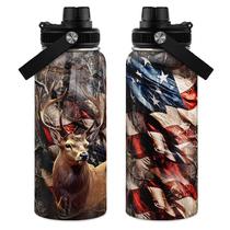 Garrafa de água SANDJEST Hunting Stainless Steel 950mL Garrafa de água SANDJEST Hunting Stainless Steel 950mL