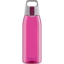 Garrafa de água Sigg Tritan 1 L à prova de vazamentos, livre de BPA, Berry Garrafa de água Sigg Tritan 1 L à prova de vazamentos, livre de BPA, Berry