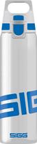 Garrafa de Água Sigg Tritan Transparente 740 ml com Coador de Frutas Garrafa de Água Sigg Tritan Transparente 740 ml com Coador de Frutas