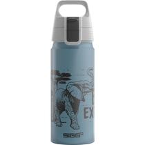 Garrafa de Água Sigg WMB One Brave Elephant Azul à Prova de Vazamentos Garrafa de Água Sigg WMB One Brave Elephant Azul à Prova de Vazamentos