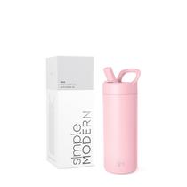 Garrafa de Água Simple Modern Kids Isolated 480ml - Rosa Blush