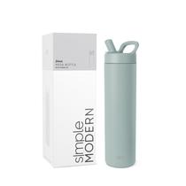 Garrafa de Água Simple Modern Mesa 700ml - Aço Inoxidável Isolada Garrafa de Água Simple Modern Mesa 700ml - Aço Inoxidável Isolada