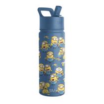 Garrafa de Água Simple Modern Minions Kids 530ml com Tampa e Palha Garrafa de Água Simple Modern Minions Kids 530ml com Tampa e Palha